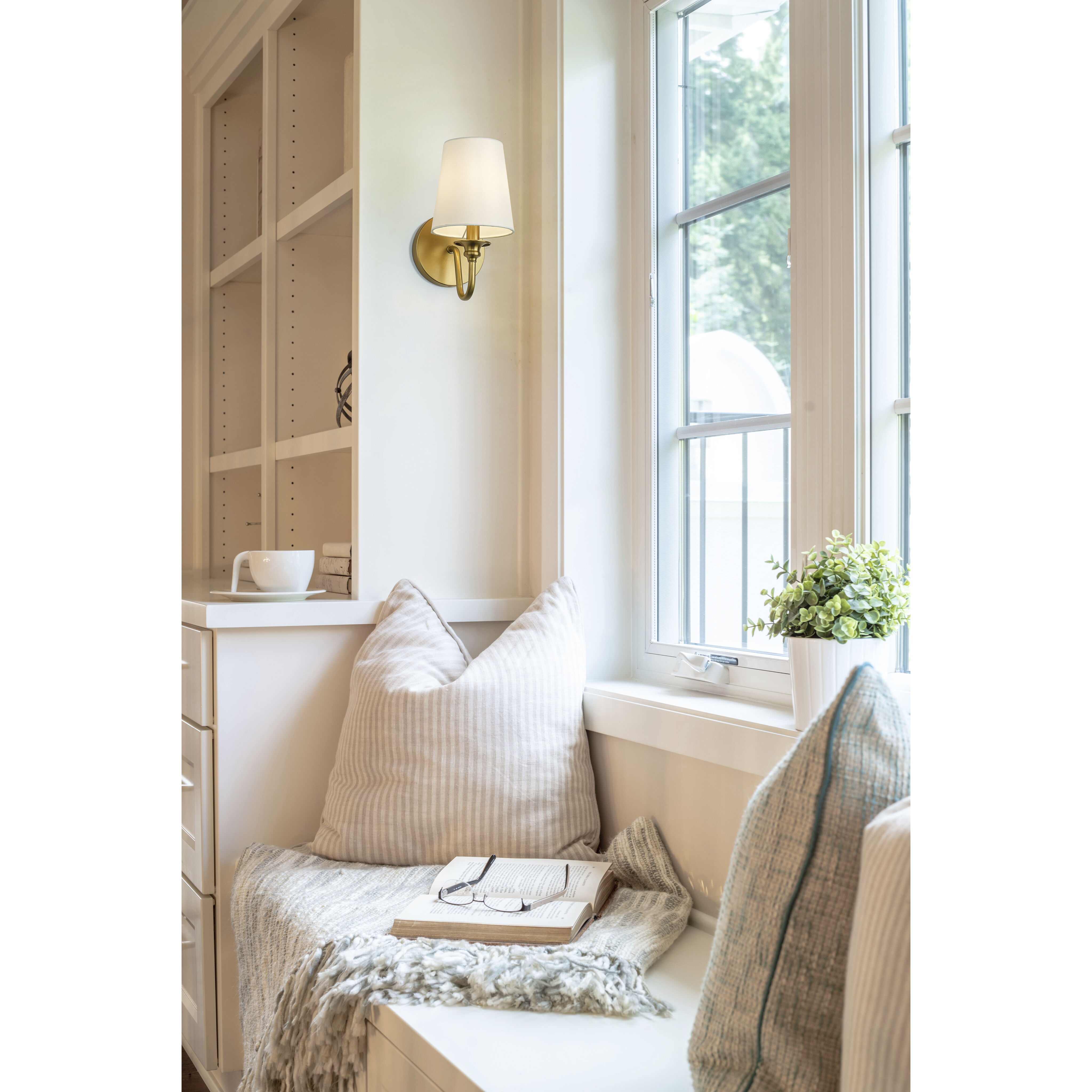 Z-Lite 7509-1S-MGLD Gianna 1 Light 5.5 inch Modern Gold Wall