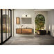 Warwick LED 32.5 inch Matte Black Bathroom Vanity Wall Light