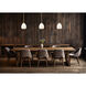Oren 1 Light 8 inch Modern Gold Pendant Ceiling Light