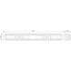Titania 4 Light 40 inch Black and Brushed Nickel Vanity Wall Light