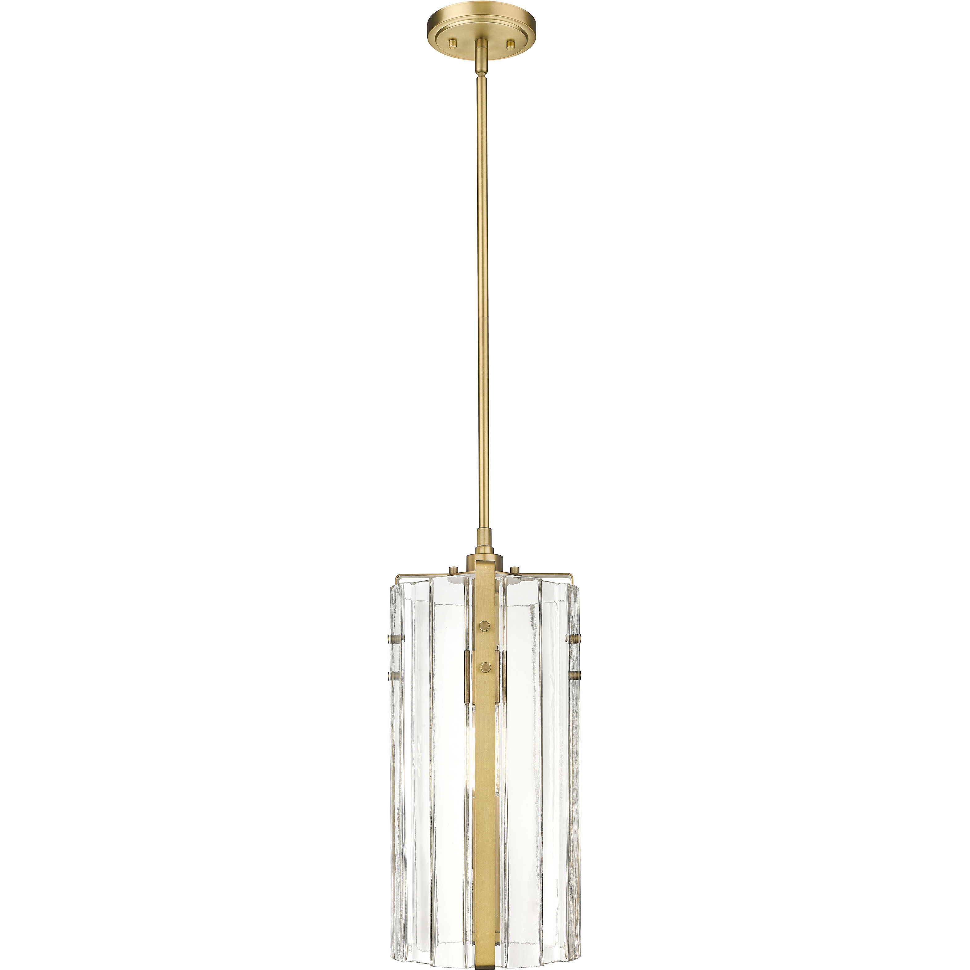 Alverton 1 Light 8 inch Rubbed Brass Pendant Ceiling Light in Rubbed Bronze