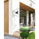 Laurent 2 Light 30 inch Black Outdoor Wall Light