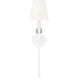 Claudelle Wall Sconce Wall Light in Textured White