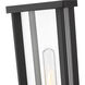 Glenwood 1 Light 15 inch Black Outdoor Post Mount Fixture