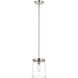 Callista 1 Light 7.5 inch Polished Nickel Pendant Ceiling Light