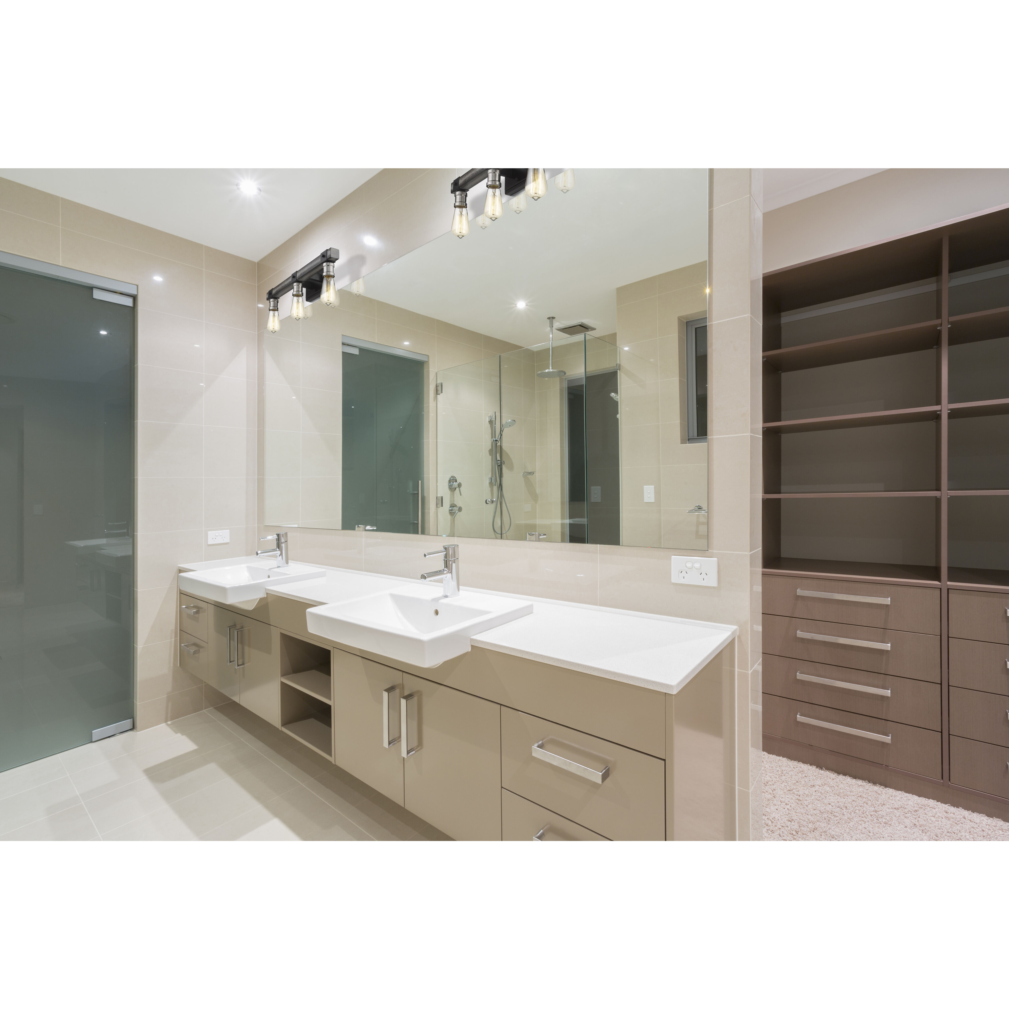 Kirkland 3 Light 22 inch Ashen Barnboard Vanity Wall Light