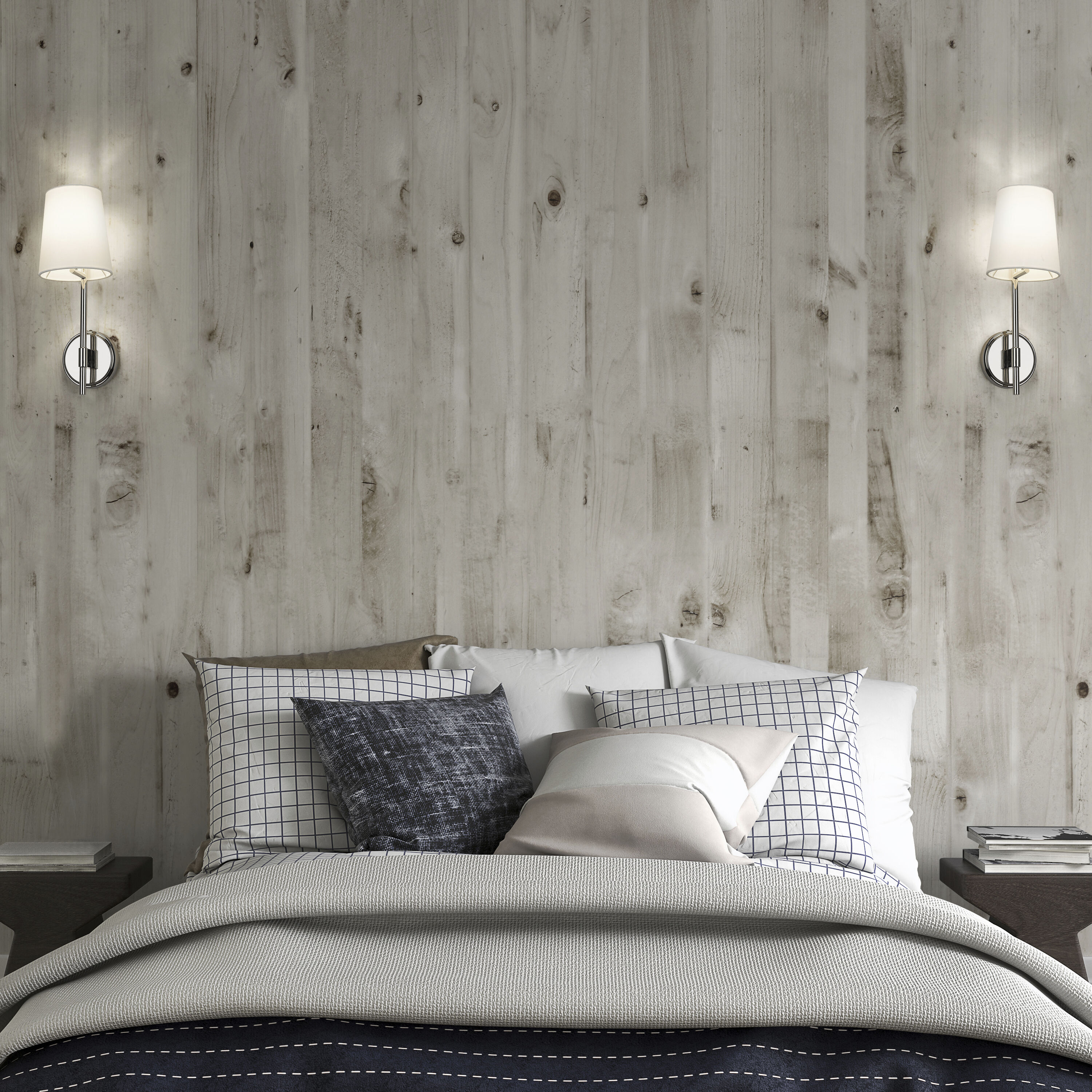 Winward 1 Light 6 inch Polished Nickel Wall Sconce Wall Light