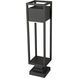 Barwick LED 28.25 inch Black Outdoor Pier Mounted Fixture