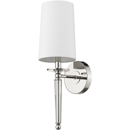 Avery 1 Light 5.5 inch Polished Nickel Wall Sconce Wall Light