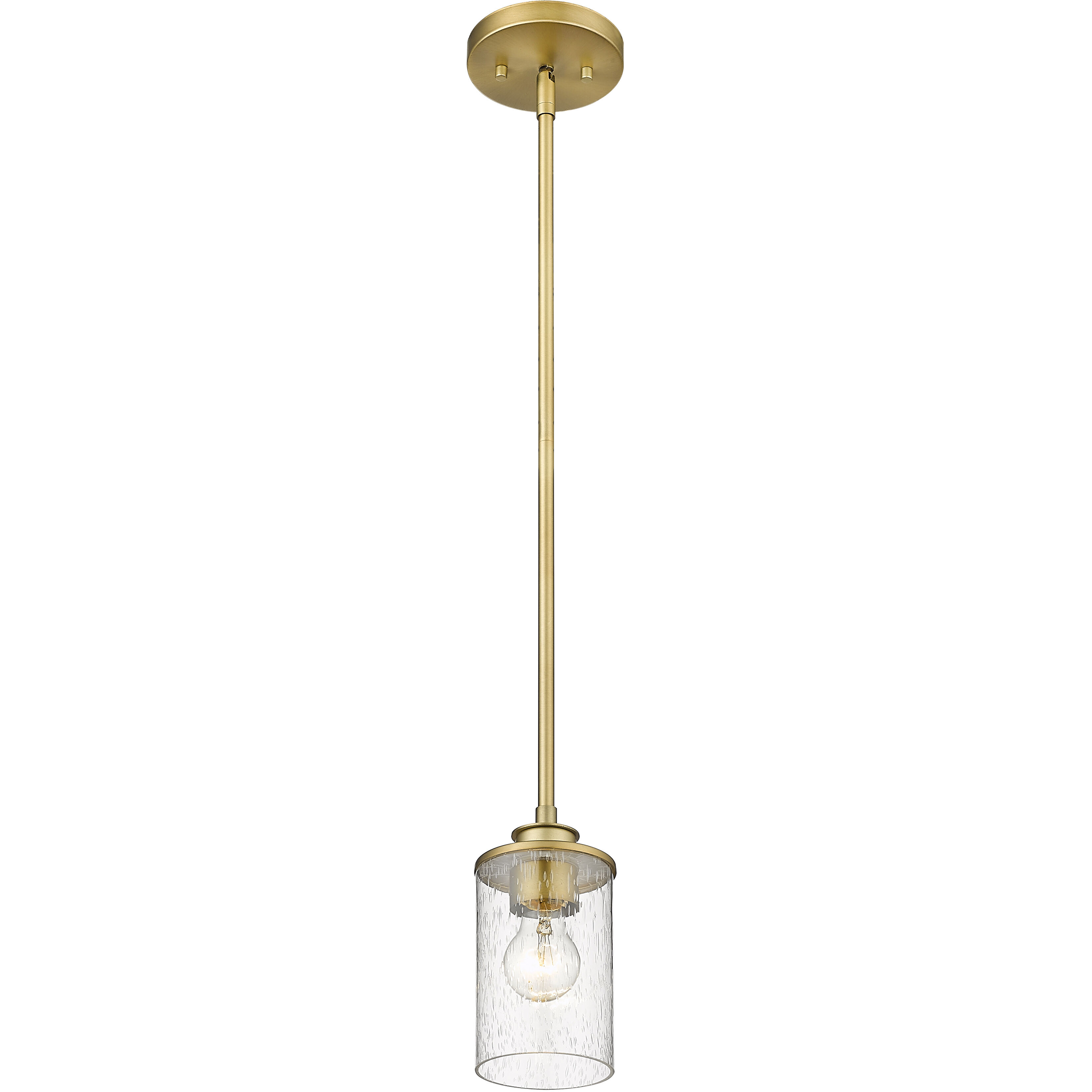 Beckett 1 Light 5.25 inch Olde Brass Pendant Ceiling Light