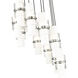 Cayden 11 Light 24 inch Brushed Nickel Chandelier Ceiling Light