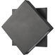 Quadrate LED 11.25 inch Black Outdoor Wall Light