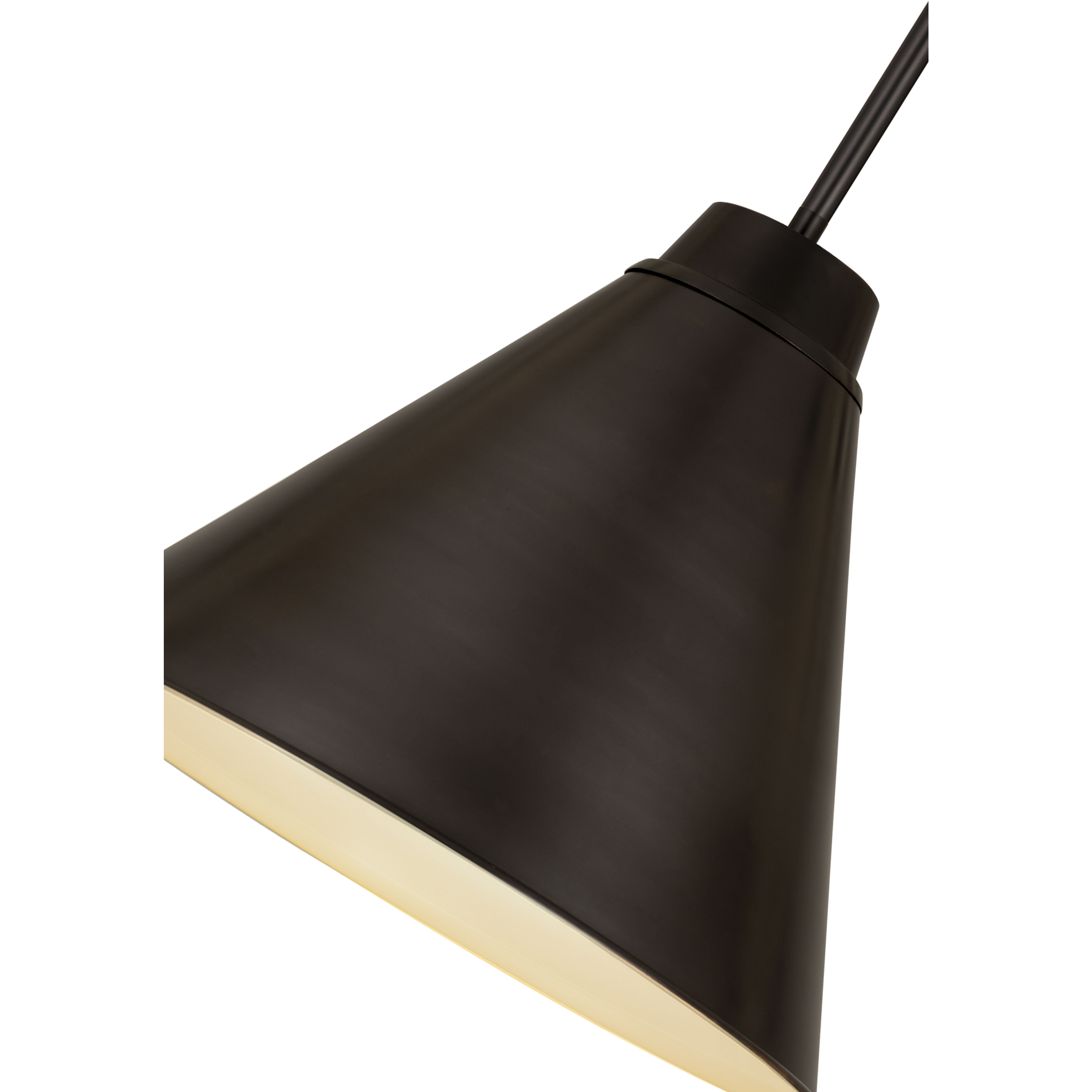 Eaton 1 Light 18 inch Bronze Plate Pendant Ceiling Light