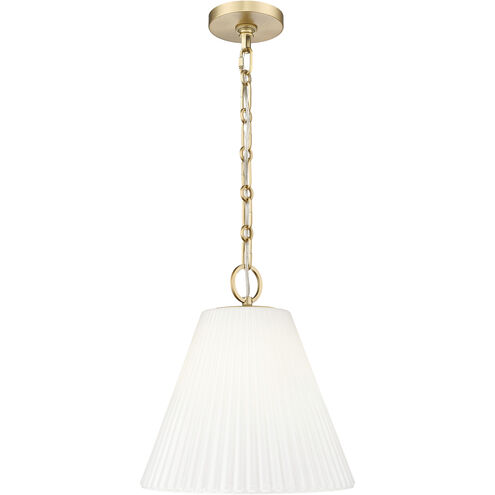 Alaric 1 Light 14 inch Modern Gold Pendant Ceiling Light