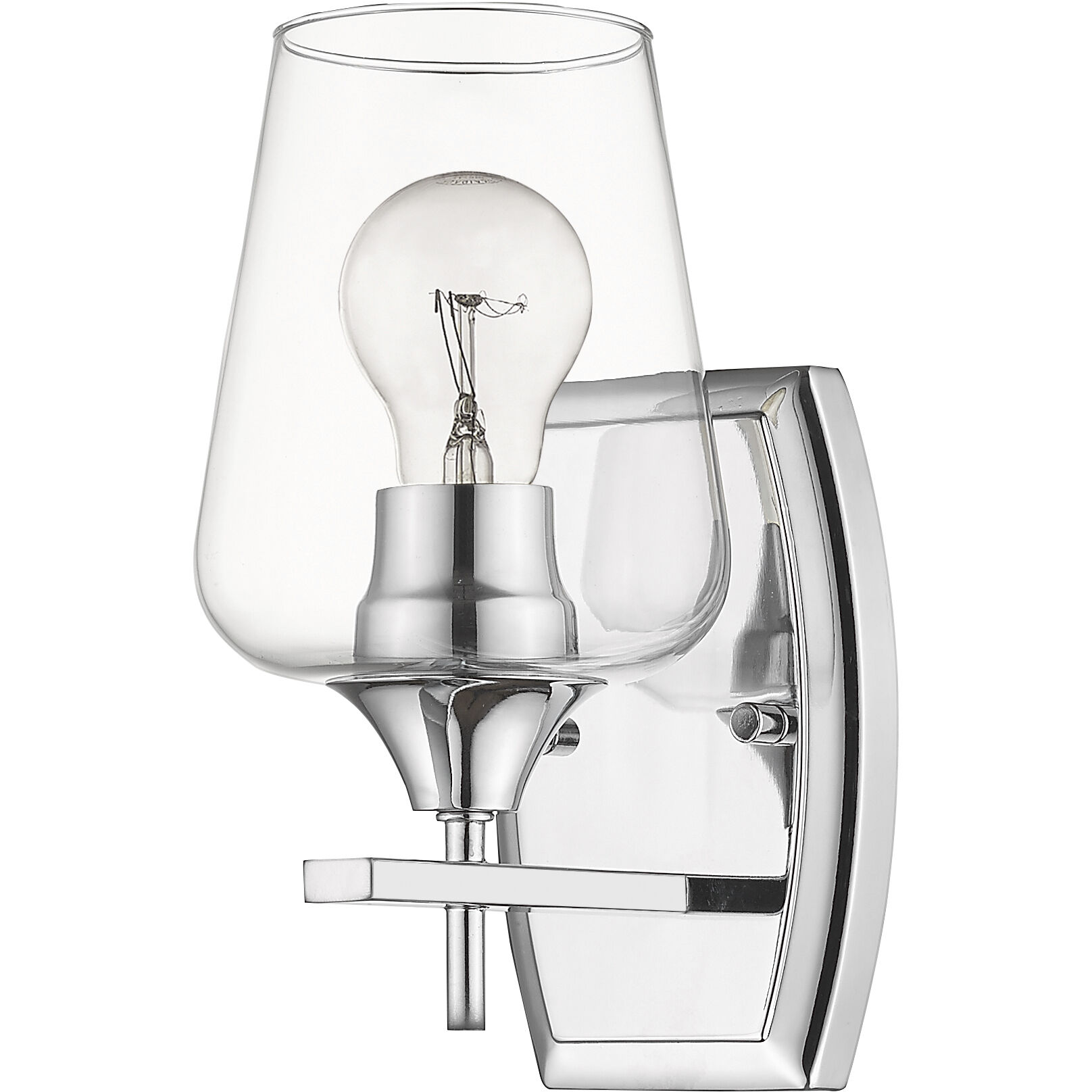 Joliet 1 Light 5 inch Chrome Wall Sconce Wall Light