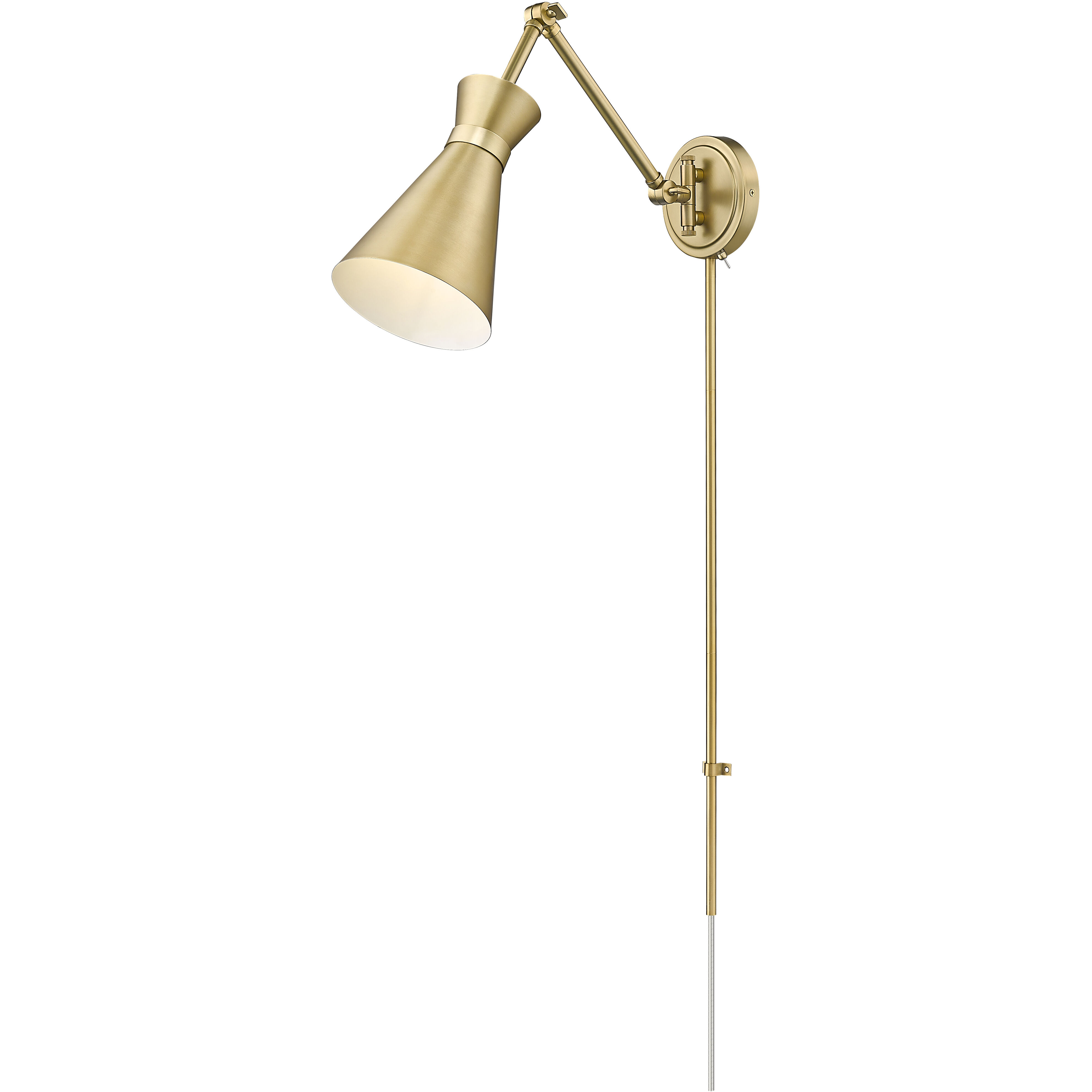 Soriano 1 Light 6.25 inch Modern Gold Wall Sconce Wall Light