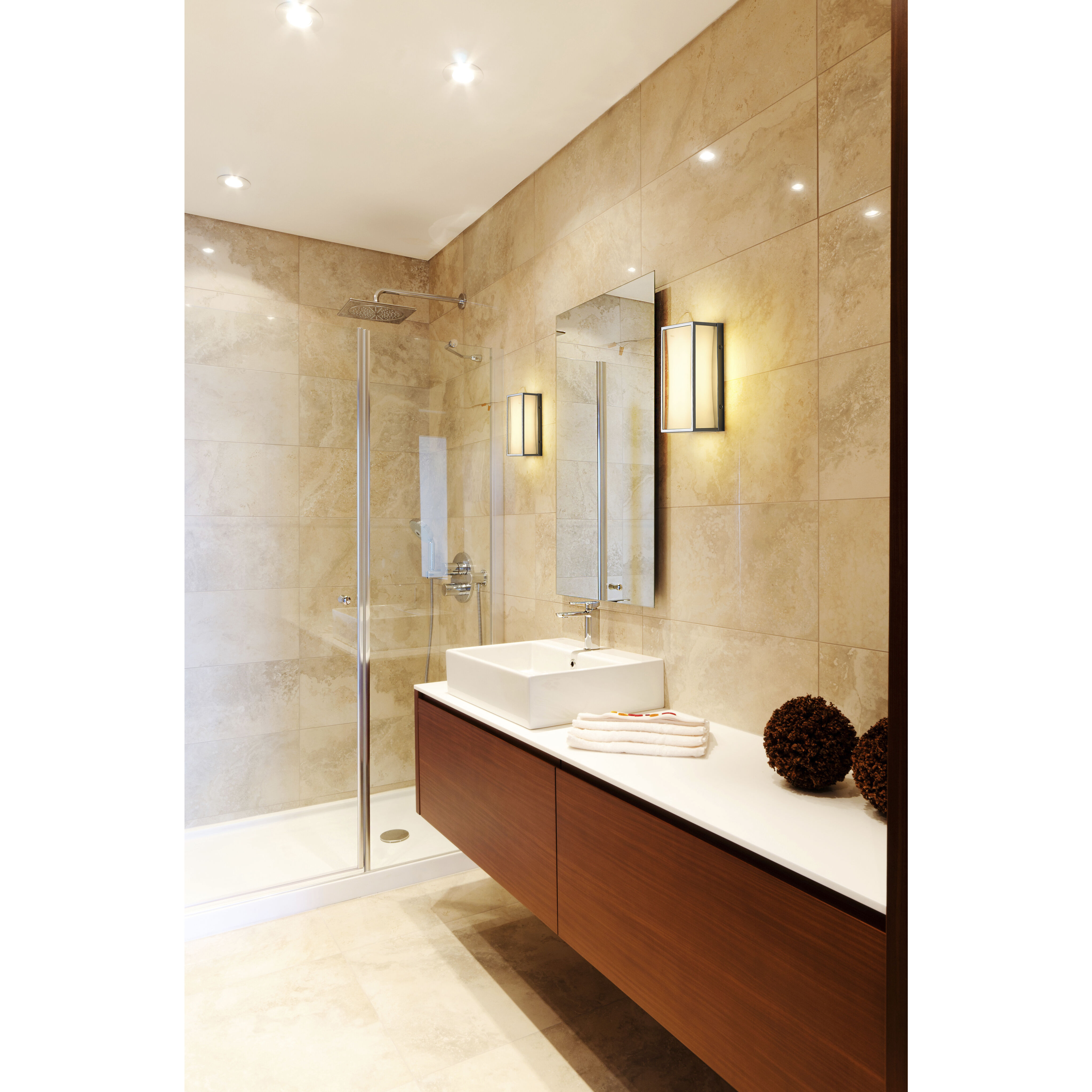 Baden LED 10 inch Chrome Vanity Wall Light