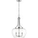Joliet 3 Light 15.75 inch Chrome Pendant Ceiling Light