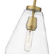 Ayra 1 Light 8 inch Olde Brass Pendant Ceiling Light