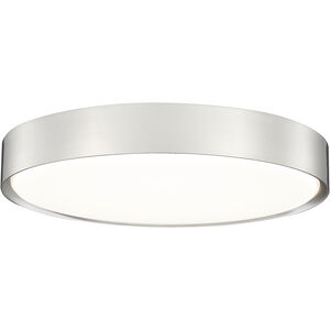 Kawan LED 20 inch Brushed Nickel Flush Mount Ceiling Light