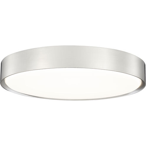 Kawan LED 20 inch Brushed Nickel Flush Mount Ceiling Light