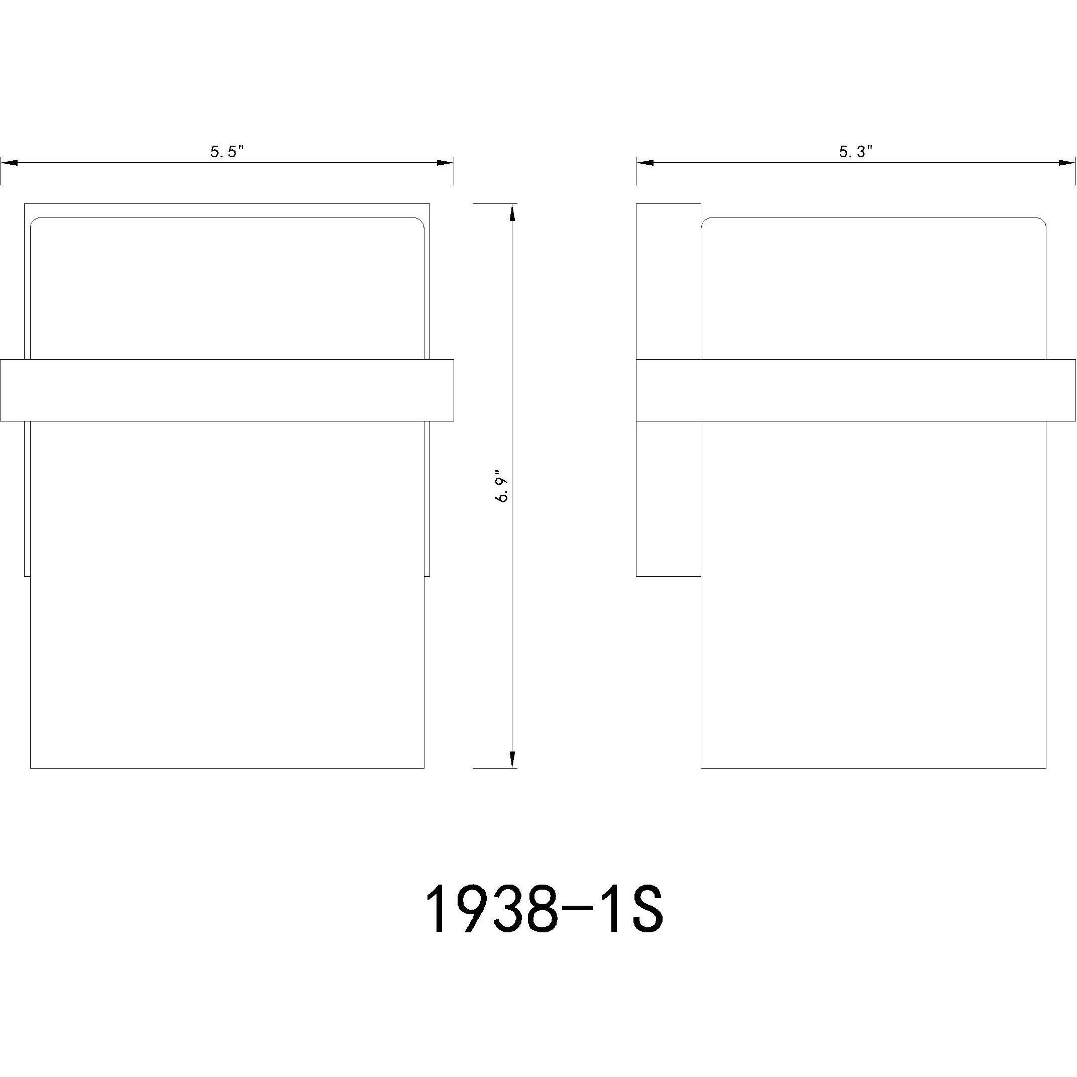 Bennington Wall Sconce Wall Light in Chrome