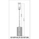 Nova 5 Light 129.75 inch Black Outdoor Post Mounted Fixture in Clear Glass