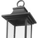 Tiberius 6 Light 34 inch Black Outdoor Post Mount Fixture