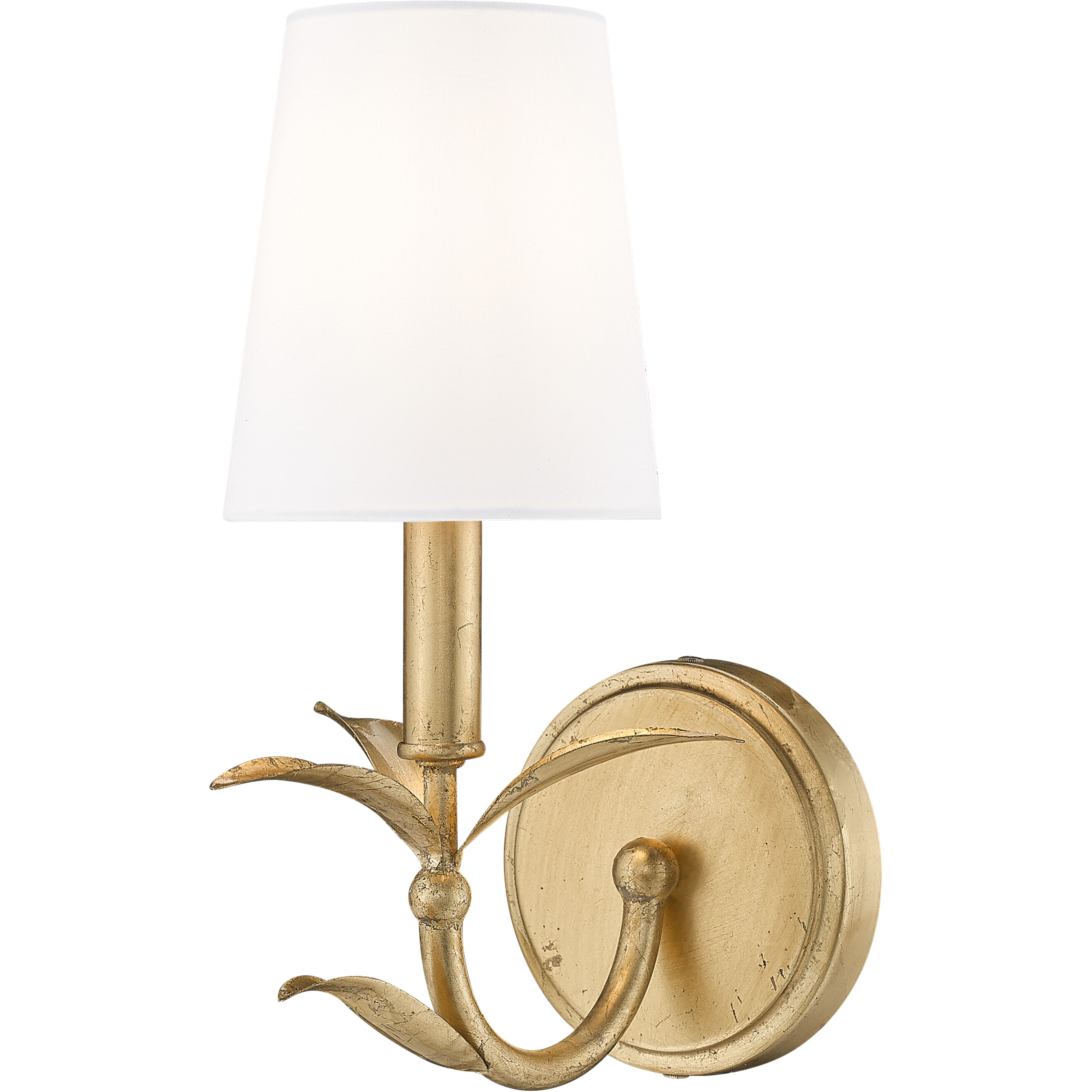Aslin Wall Sconce Wall Light in Gold Leaf