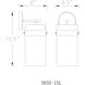 Fontaine 1 Light 6.5 inch Matte Black Wall Sconce Wall Light