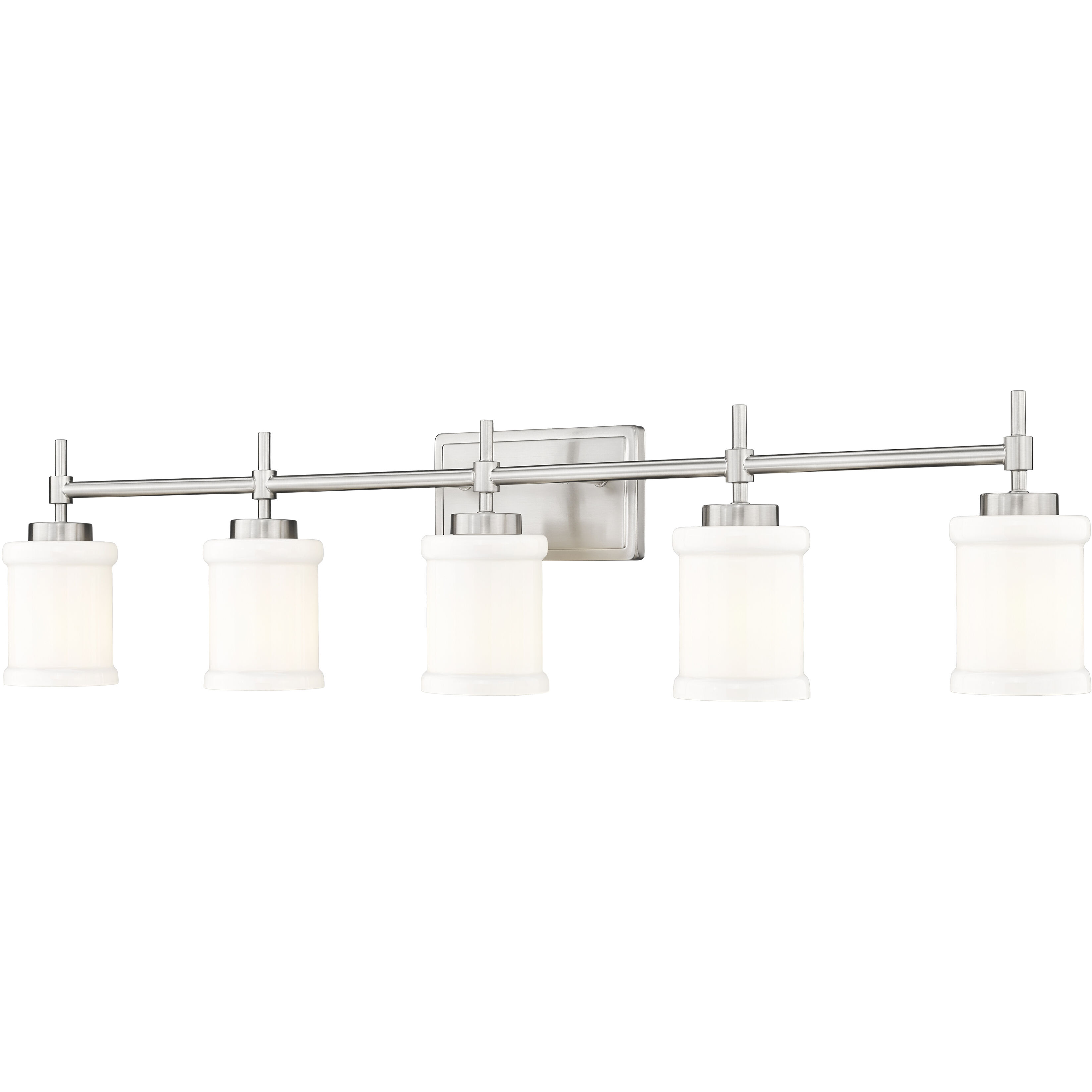 Z-Lite Cadoc 5 Light 40.5 inch Brushed Nickel Bath Vanity Light Wall Light 622-5V-BN - Open Box