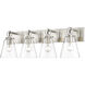 Harper 4 Light 31.25 inch Bathroom Vanity Light