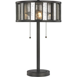Juturna 23 inch 100.00 watt Bronze Table Lamp Portable Light