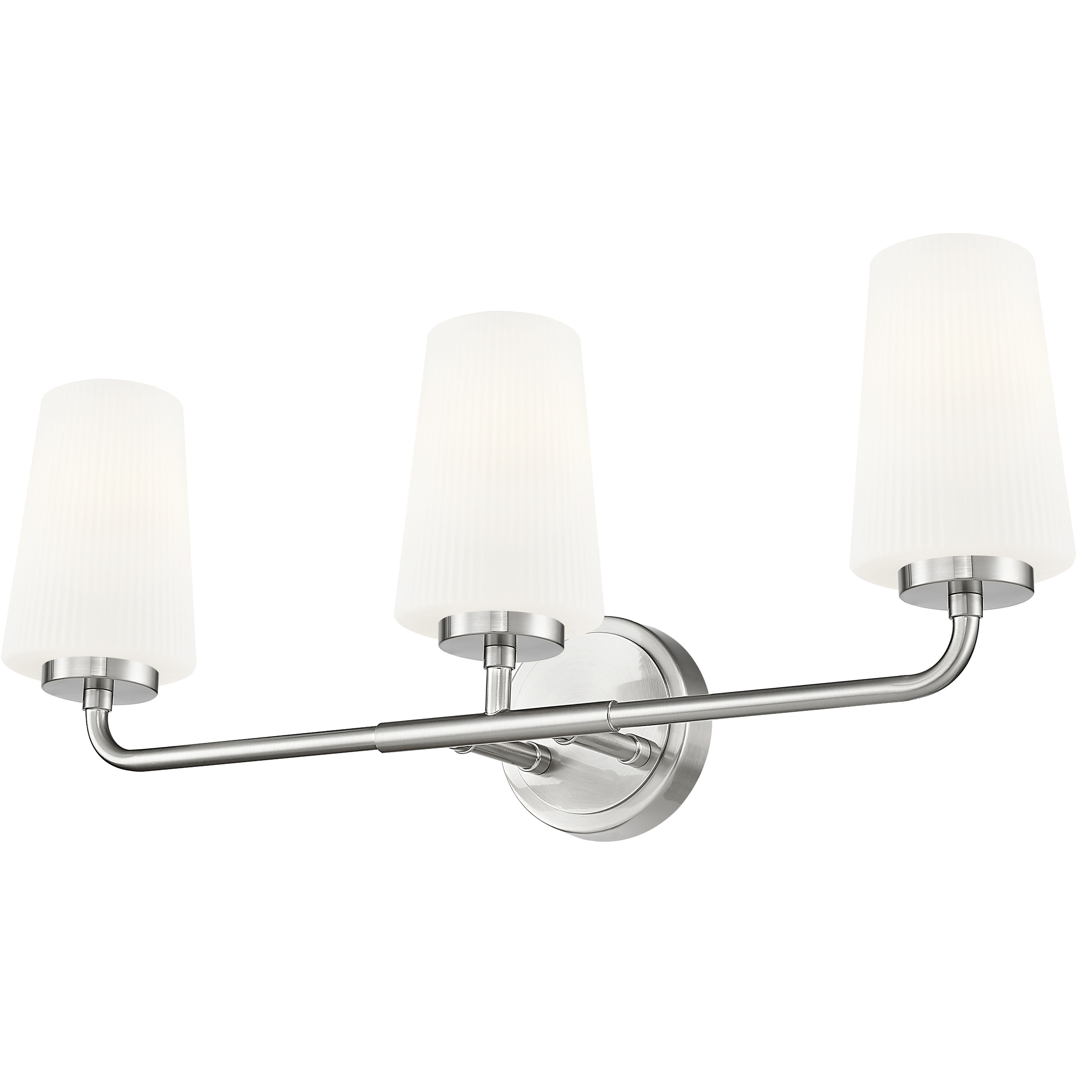 Montford 3 Light 24 inch Brushed Nickel Bath Vanity Light Wall Light