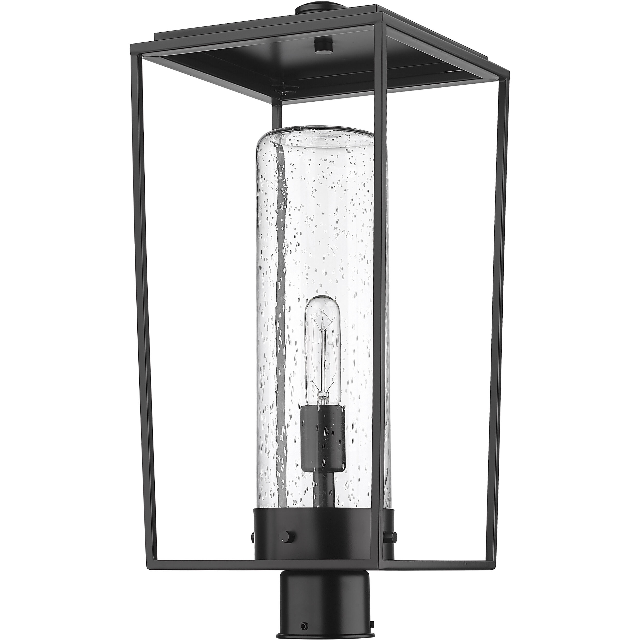 Sheridan 1 Light 22.5 inch Black Outdoor Post Mount Fixture