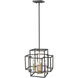 Titania 4 Light 14 inch Bronze and Olde Brass Pendant Ceiling Light