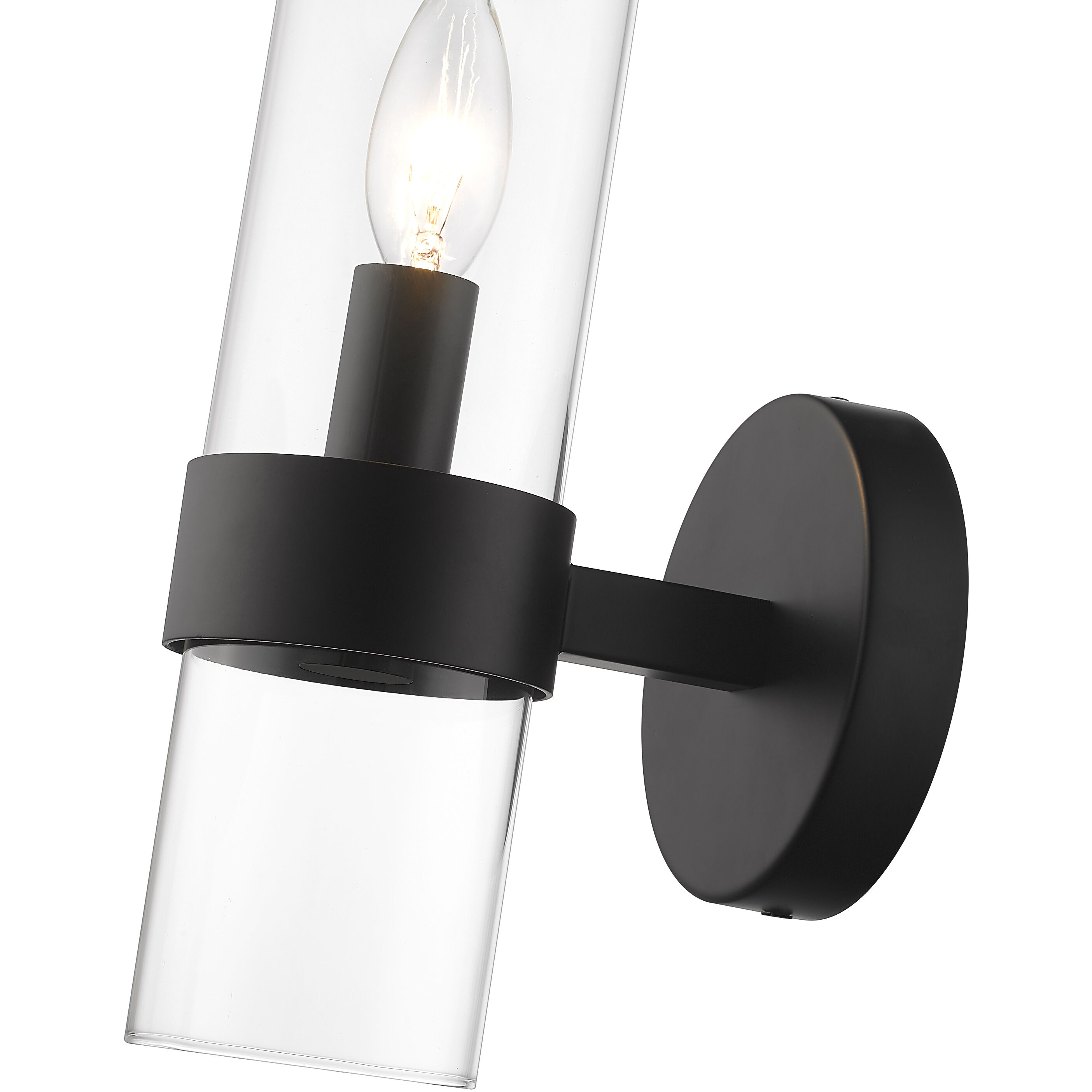 Datus 1 Light 6.5 inch Matte Black Wall Sconce Wall Light