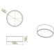Coronado LED 12.25 inch Brushed Nickel Flush Mount Ceiling Light