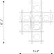 Garroway 2 Light 13.5 inch Matte Black Wall Sconce Wall Light