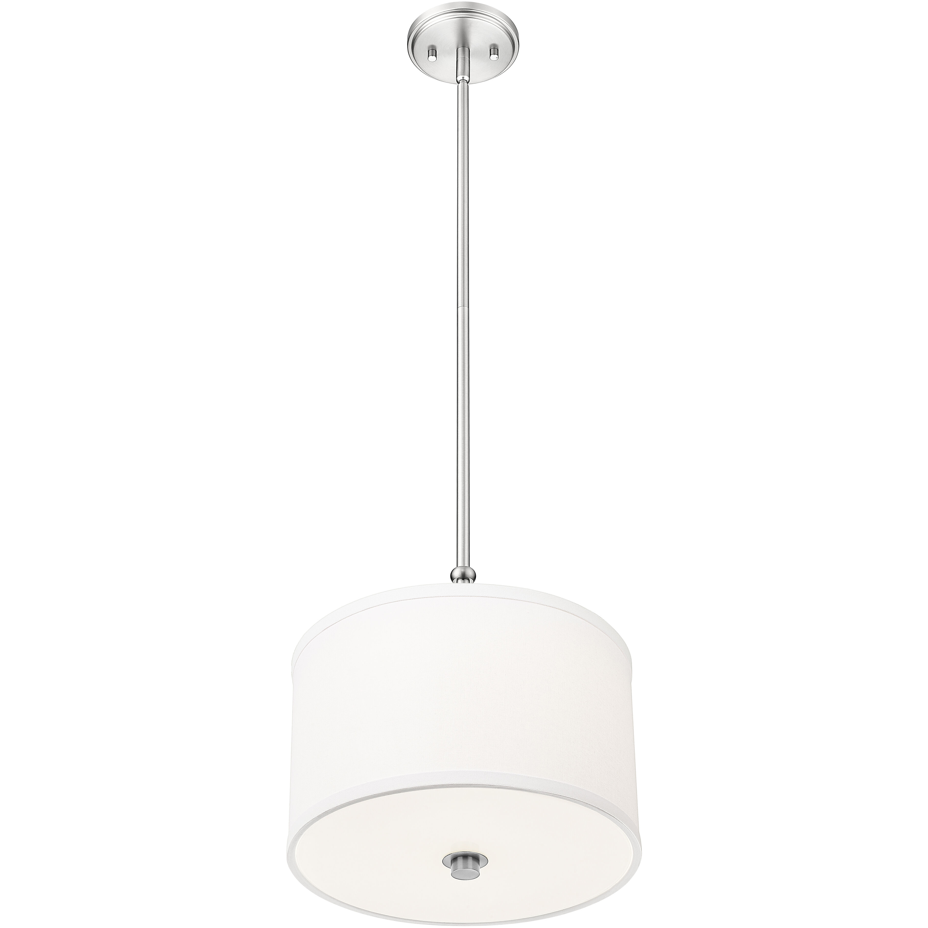 Linden Pendant Ceiling Light in Brushed Nickel