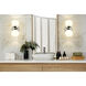 Artemis 2 Light 6.5 inch Chrome Wall Sconce Wall Light