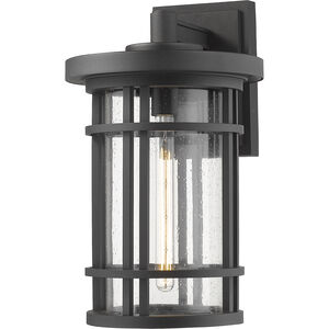 Jordan 1 Light 20 inch Black Outdoor Wall Light