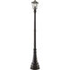 Talbot 1 Light 97 inch Oil Rubbed Bronze Outdoor Post Mounted Fixture