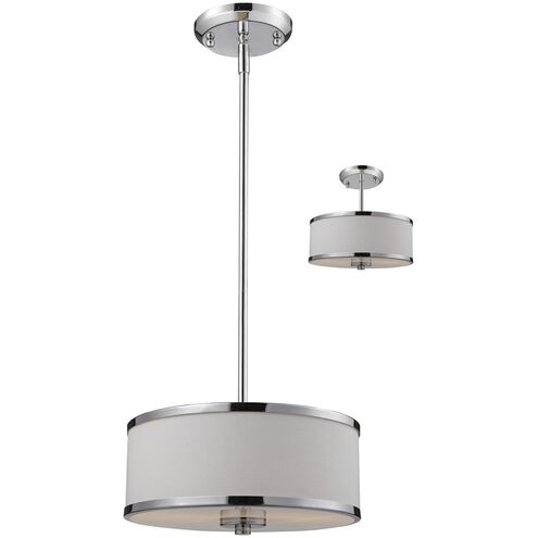 Cameo 2 Light 11.75 inch Chrome Pendant Ceiling Light