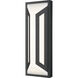 Banff LED 16 inch Sand Black Outdoor Wall Light in Soft Sand Black