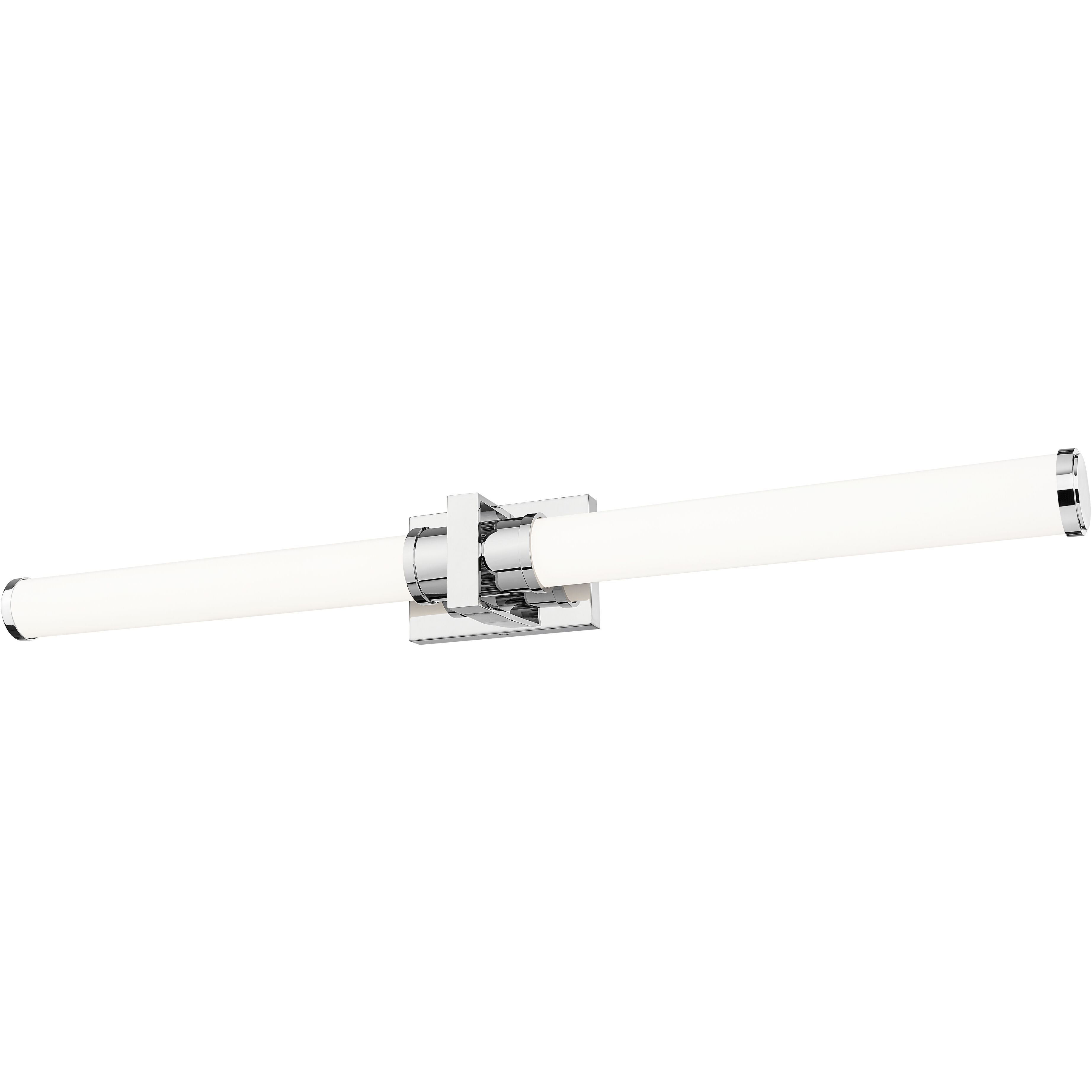 Idris LED 40.5 inch Chrome Bathroom Vanity Wall Light