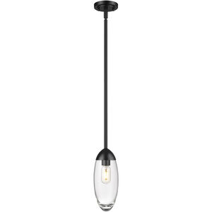 Arden 1 Light 4.5 inch Matte Black Pendant Ceiling Light