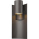 Amador Outdoor Wall Light in Deep Bronze