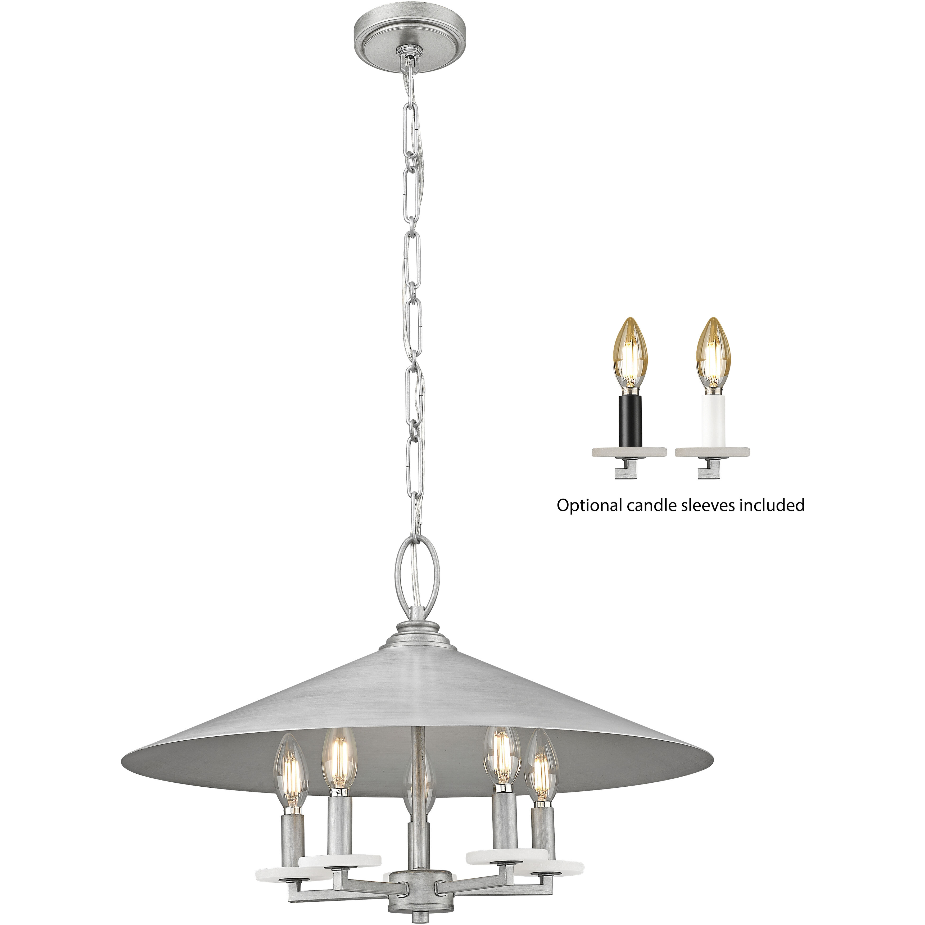 Rialto 5 Light 22.00 inch Pendant