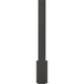 Stylet LED 36 inch Sand Black Outdoor Wall Light